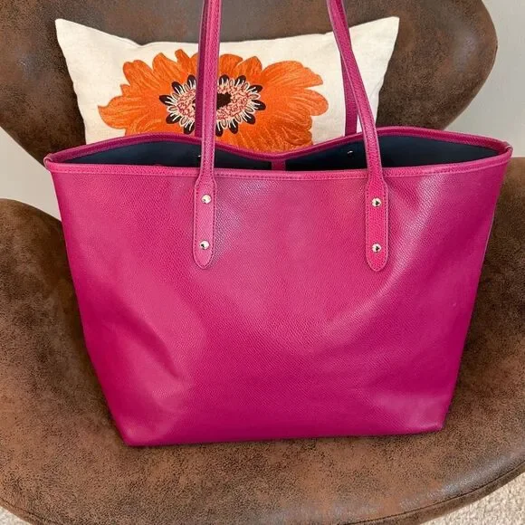 COACH CITY TOTE 2015 LEATHER W/HANGTAG STYLE F35355 - Picture 7 of 14